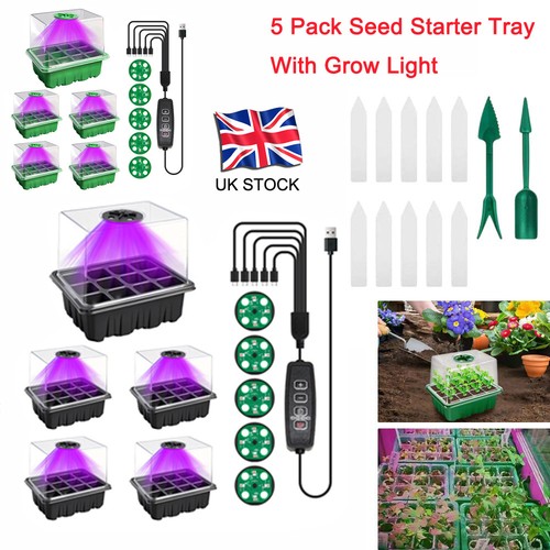 Pack seed starter trays with - 5,