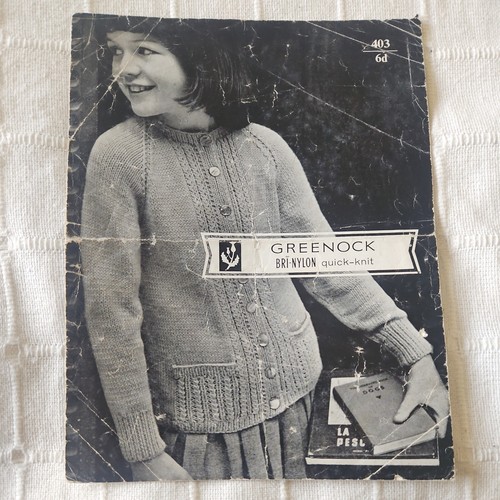 Greenock knitting pattern - knitting,