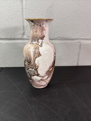 Vintage marbled studio pottery - studio,
