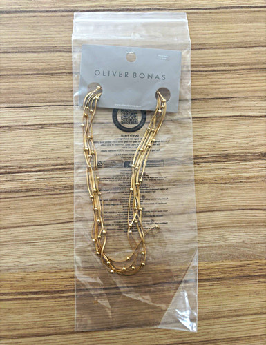 Oliver bonas gold plated - bonas,