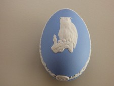 Blue Wedgwood Egg Shaped