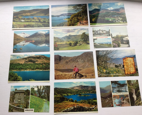 Postcards the lake - postcards,