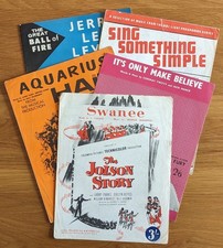 Vintage 60's sheet music Al