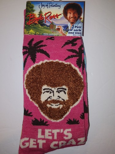 New bob ross socks - bob,