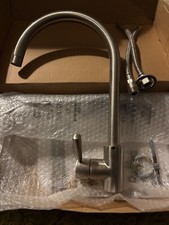 Franke Olympus 115.0049.979 Dual Lever Mono Mixer Kitchen Tap - Silk Steel