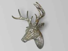 Small stag head sculpture - small,