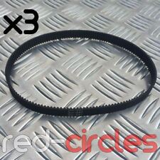 HTD 447-3M-12 ELECTRIC E-SCOOTER MOTOR DRIVE BELT (3 PACK)