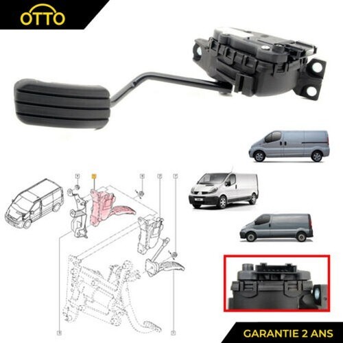Accelerator pedal sensor for - pedal,