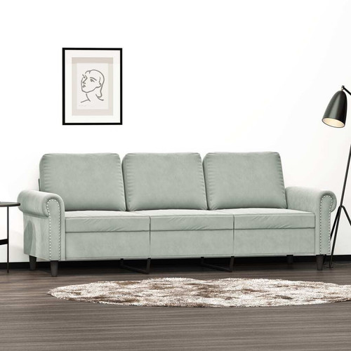 Seater sofa light - light, gray