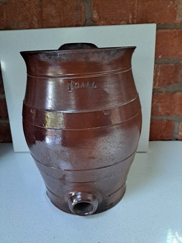 Antique salt glazed stoneware - salt,
