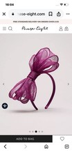 Phase Eight Plum Fascinator