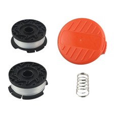 Spool & Line + Cover For Black & Decker STC1820PC, ST5530, STC1815 Trimmer Parts