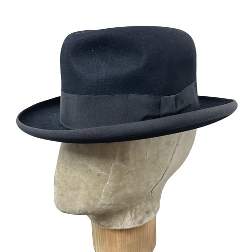 Vintage homburg hat - vintage,