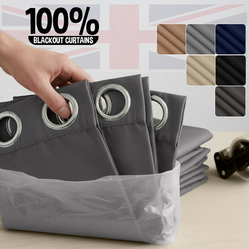 Luxury thick blackout curtains - thick,