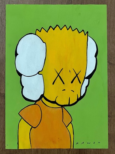 Kaws drawing and - and, painting