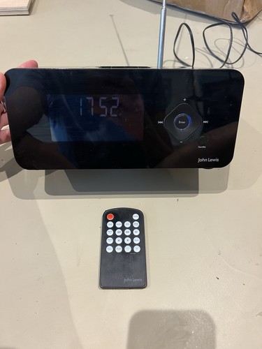 John lewis radio alarm - lewis, clock