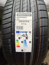 2x 235/35 ZR19 Bridgestone