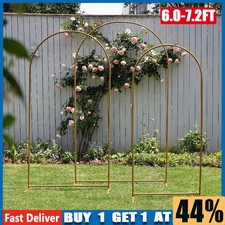 Large Wedding Arch Door Backdrop Stand Flower Display Frame Backdrop Metal Rack