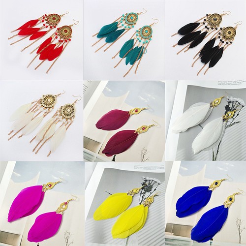Boho tribal tassel pierced - tribal,