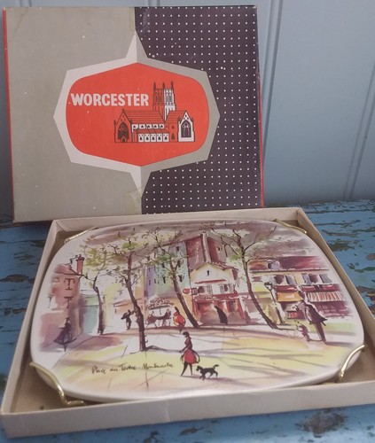 Vintage worcester ware teapot - vintage,