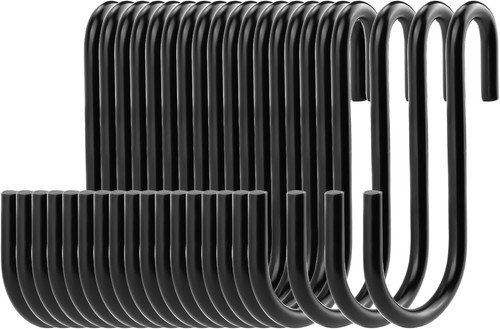 20pcs shaped hooks - 20pcs, stainless