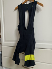 Rapha lightweight bibshorts - small, black/yellow band