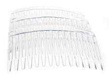 4 Pack 7cm Clear Side Hair