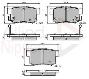 Honda civic mk7 brake pads - mk7,