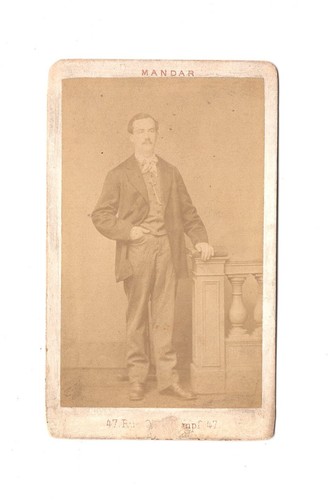 Mandar cdv photo - cdv, fine