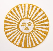 Anthropologie Sunshine Tufted