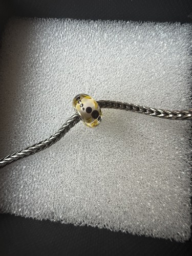 Trollbeads unique yellow - trollbeads,