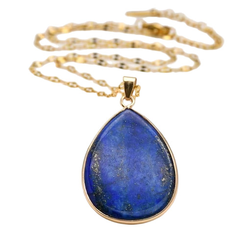Lapis lazuli water drop - lazuli,