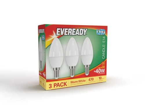 E14 led light - bulb, warm