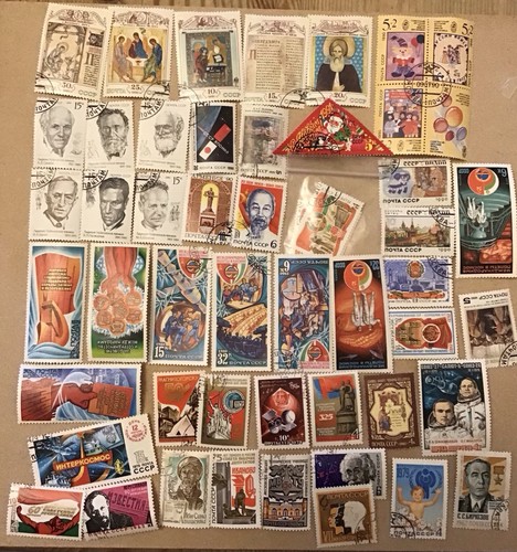 Russian stamps nice - russian,