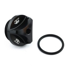 Aluminium oil filler cap - aluminium,