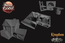 Blacksmith Forge Pack Dungeons & Dragons DnD Unpainted Mini 40k TTRPG (Building)