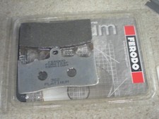 NOS Ferodo Motorcycle Brake Pads 1999-01 Kawasaki ZRX400 FDB2124P