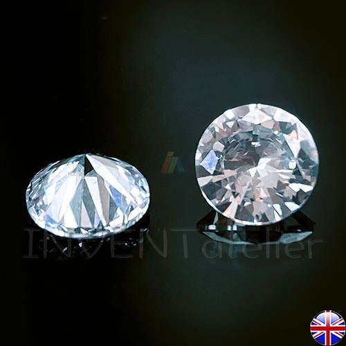 Zirconia round white - round, cubic