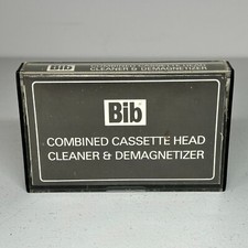 Vintage Bib Combined Cassette Head Cleaner & Demagnetizer Made in USA UNTESTED