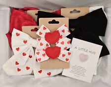 VALENTINES/GALENTINES BOW LETTERBOX GIFT-HAIR ACCESSORIES