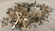 Job lot of old Vintage Meccano - Various Pieces over 175  pieces