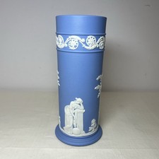 Vtg Wedgwood Blue Jasperware