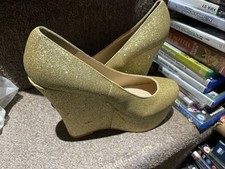 Women's High Heel Golden