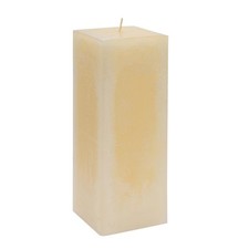 Square Vanilla Pillar Candle