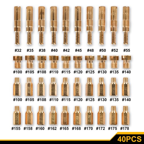 40pcs carburetor main jets - carburetor,