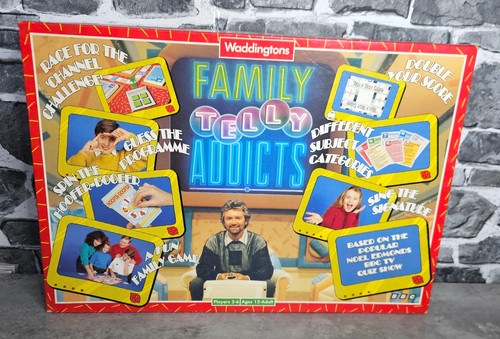 Telly addicts board game - telly,