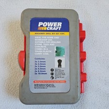 Power Craft 15 Piece Masonry Drill Bit Set 3mm-10mm