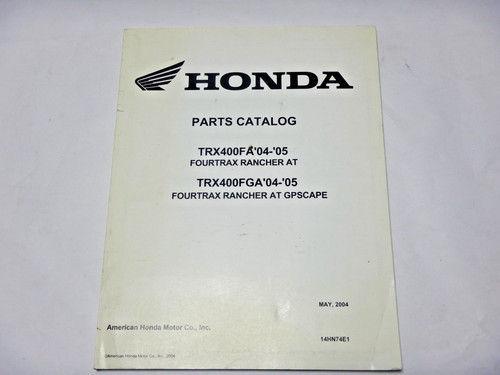2004 2005 honda fourtrax - 2004,