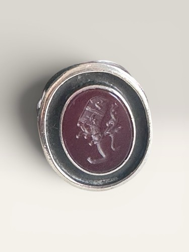 Old sterling silver heraldic - silver,