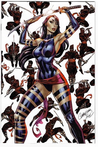 Psylocke ninja j scott - psylocke,